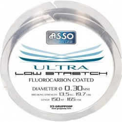 ASSO ΠΕΤΟΝΙΑ ULTRA LOW STRECH FLUOROCARBON COATED 150m Φ0.40mm