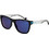 Polaroid Eyewear PLD2138/S 0VK/5X Γυαλιά Ηλίου Τετράγωνα Κοκάλινα Μαύρα με Μπλε Polarized Φακό
