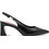 Tamaris Γόβες Slingback Δερμάτινες με Χοντρό Χαμηλό Τακούνι Μαύρες 1-29624-46-003
