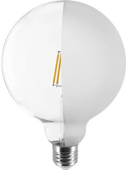 Creative Cables Λαμπτήρας LED Tattoo Half G125 4,5W 470Lm E27 2700K Ρυθμιζόμενης έντασης - Creative Cables - FL-LEDHALFC
