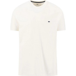 FYNCH HATTON ανδρικό tshirt κοντό μανίκι - 1603-1707-824 Off White