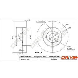Dr!ve+ Δισκόπλακα - DP1010.11.0233