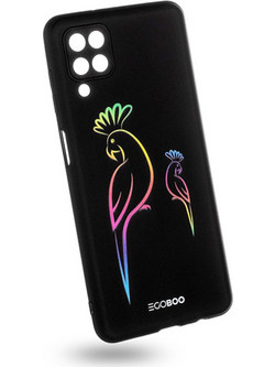 EGOBOO Case Mat Θήκη Back Cover Parrot Neon (Samsung A12/A12S/A12N)