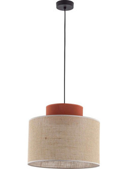TK Lighting Κρεμαστό Φωτιστικό Λευκό με Ντουί E27 38x170εκ. 2785