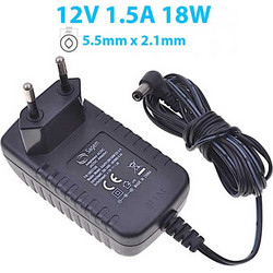 Universal Τροφοδοτικό - AC Adapter 12.0V 1.5A 12W 5.5mm x 2.1mm KSAFD1200150W1EU1
