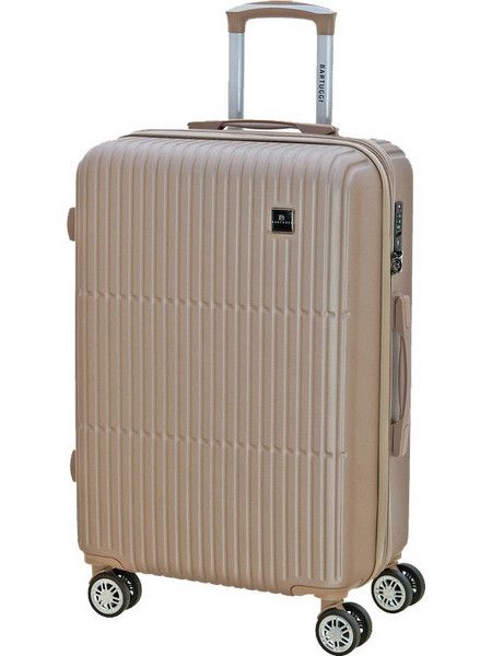 Bartuggi 724-518 Βαλίτσα Μεγάλη 75x47x33cm με 4 Ρόδες Χρυσή