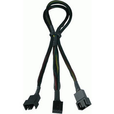 Gelid 3-pin 4-pin X2 0.35 M Black Ca-pwm-01