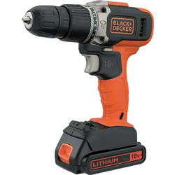 Black & Decker BCD003C1 Κρουστικό Δραπανοκατσάβιδο Μπαταρίας 18V 1x1.5Ah