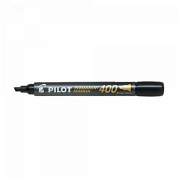 Μαρκαδόρος Ανεξίτηλος PILOT 400 Μαύρο Broad 4,5mm Πλακέ, σε Κουτί 20τμχ (15+5 δώρο)