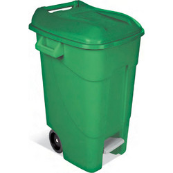 TAYG Κάδος Κήπου ECO 120L με Πεντάλ και Ρόδες
