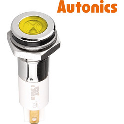 ΛΥΧΝΙΑ ΕΝΔΕΙΚΤΙΚΗ LED Φ10 24VDC ΚΙΤΡΙΝΗ ΜΕ FASTON Η10F-24Y AUTONICS