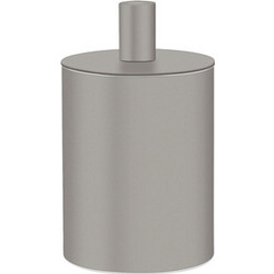 Κουτί Καλλυντικών Sanco Bathroom Set 80101-M104 Cement Gray Mat Φ8x13,5cm