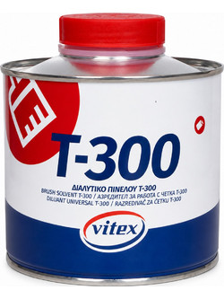 Vitex T-300 Διαλυτικό Πινέλου 0.75lt