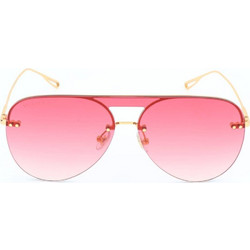 Bolon BL7039 A65 Γυναικεία Γυαλιά Ηλίου Aviator Μεταλλικά Χρυσά με Ροζ Φακό