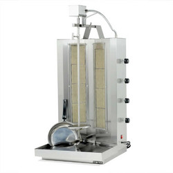 Γυριέρα Αερίου 908 | 80-100kg | 8(4+4) Καυστήρων 22kW | Σούβλα 87cm | 50x70x107cm