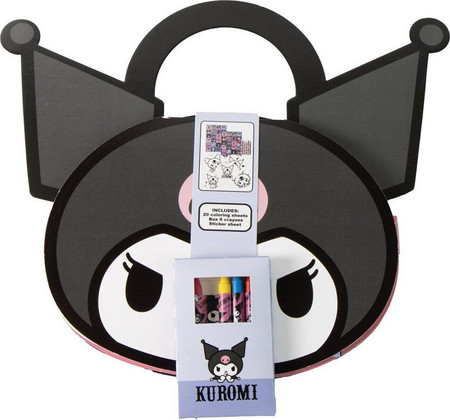 Hello Kitty Kuromi colouring activity book
