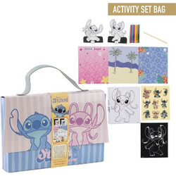 Disney Stitch Colouring bag set