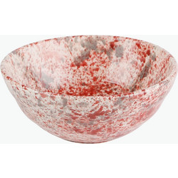Rhea Kalo Splatter Breakfast Bowl Pink
