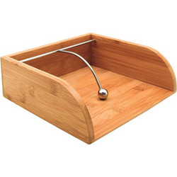 Πετσετοθηκη Πλακε Bamboo 21.3X20X7εκ. - XM CASA