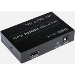 GBC 14.2810.18 HDMI Splitter 1x4 - 4K30Hz, HDCP 1.3 & Cascade 5 Επιπέδων