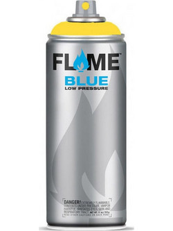 Flame Blue Σπρέι Βαφής Zinc Yellow Ματ 400ml