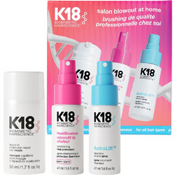K18 Salon Blowout at Home (Leave-in mask 50ml, HeatBounce 47ml, AstroLift(TM) 47ml)