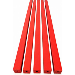 Βέργα Κοπής Κόκκινη 14x14mm 88cm