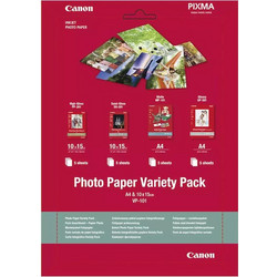 CANON VP-101 PEPER PACK 20 ΦΥΛΛΩΝ (10 ΦΥΛΛΑ 10Χ15 + 10 ΦΥΛΛΑ Α4 )