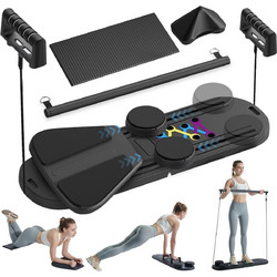 Multi-Function Push Up Board με Λάστιχα Αντίστασης & Σύστημα Ολίσθησης - Full Body Training
