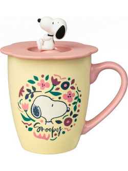 Peanuts High quality Officially licensed Mug with lid Premium Ver. 350 ml