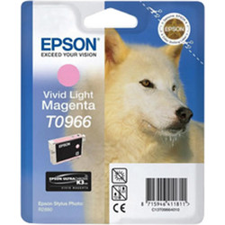 Epson T0966 Vivid Light Magenta Μελάνι Εκτυπωτή Inkjet C13T096640