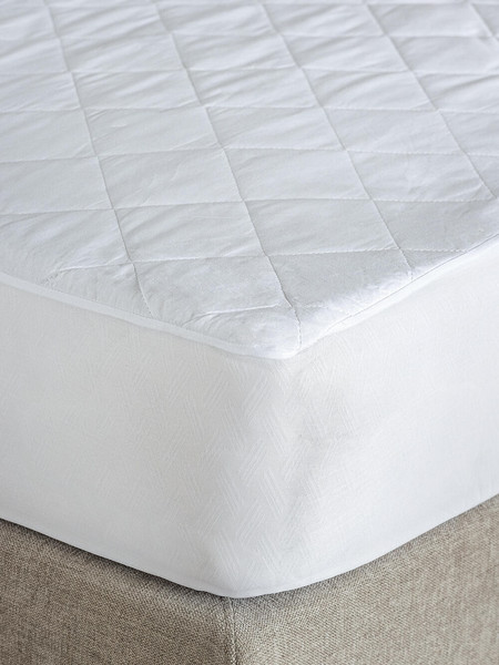 Palamaiki Κάλυμμα Ημίδιπλο White Comfort 110x200+35 QUILTED-WATERPROOF Λευκό