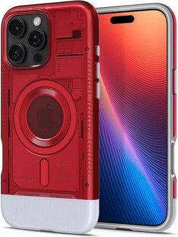 Spigen Classic C1 MagSafe Back Cover Ruby (iPhone 16 Pro Max)