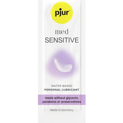 pjur Med Sensitive Glide Λιπαντικό Gel Νερού Κόλπου & Πρωκτού 2ml