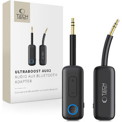 Προσαρμογέας Ήχου Tech-Protect Ultraboost AU02 AUX Bluetooth 5.4 - Μαύρο (5906302339815)