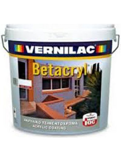 Vernilac Betacryl Τσιμεντόχρωμα 494 Γκρι Σκούρο 0.75lt