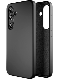 Puro Icon Silicone Case for Samsung Galaxy S25+ - Black