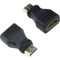 POWERTECH αντάπτορας mini HDMI σε HDMI CAB-H025, μαύρος