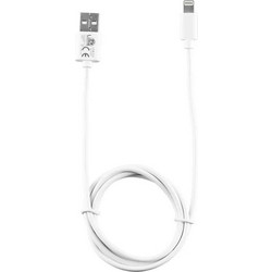 Καλώδιο Lightning Long USB 2.4A Φόρτισης - Data 1m Λευκό LULO1 Lime