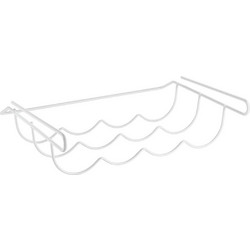 Metaltex Cool-Bottle Θήκη Μπουκαλιών Ψυγείου 4 Θέσεων Λευκή 41x33x12 εκ. 364901