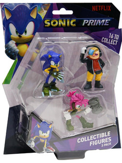 PMI Sonic Prime S1 3-Pack Διάφορα Σχέδια SON2020