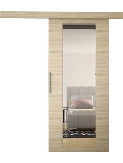PoliHome Leo IV Πόρτα Εσωτερική Συρόμενη Laminate Φυσική 96x205cm 162269319