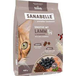 Bosch Sanabelle Adult Sensitive Gluten & Grain Free with Lamb 400gr