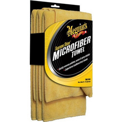 Meguiar's Supreme Shine Microfibre X2020EU Σετ Πανιά Μικροϊνών Γυαλίσματος Αυτοκινήτου (3 Τεμάχια, 40x60cm)