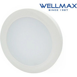 ΦΩΤΙΣΤΙΚΟ LED DOWNLIGHT ΕΠΙΤΟΙΧΟ ΣΤΡΟΓΓΥΛΟ Φ225 18W 1440LM 6500K WELLMAX