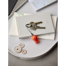 Hoptimist Bumble Keychain | Πορτοκαλί Μπρελόκ Κλειδιών