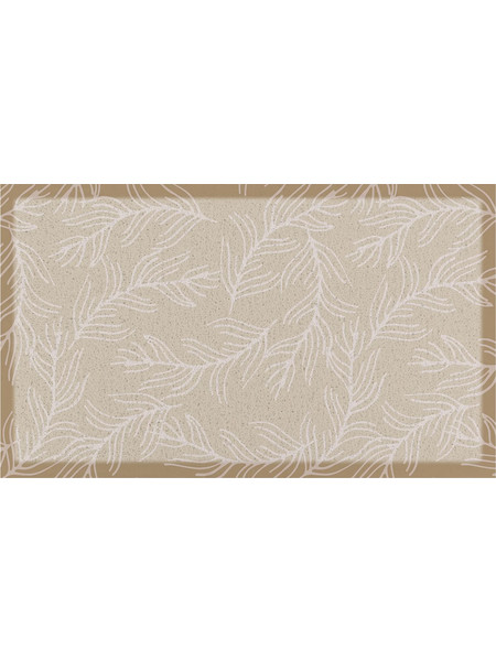 Artsy Mats - Χαλάκι Εισόδου Mocha Leaf Pattern 70x40cm