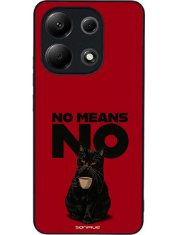 Sonique Men's Edition Θήκη με Σχέδιο «No Means No» (Xiaomi Redmi Note 13 4G)