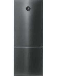 Candy CMNR7184 Ψυγειοκαταψύκτης Full No Frost Υ185xΠ70xΒ70cm Μαύρος