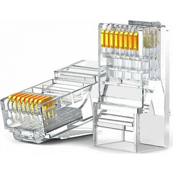 Ugreen Βύσμα RJ-45 male 10τμχ Διάφανο 50961